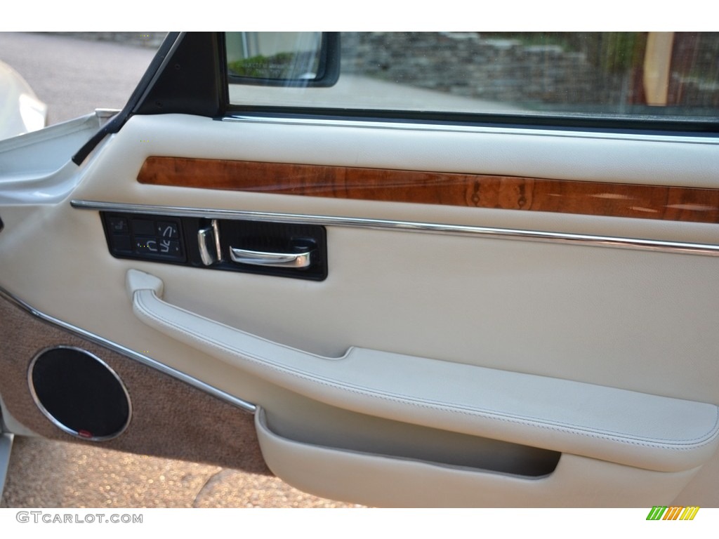 1995 Jaguar XJ XJS Convertible Ivory Door Panel Photo #144757912