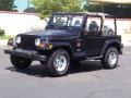 1999 Black Jeep Wrangler Sahara 4x4  photo #1