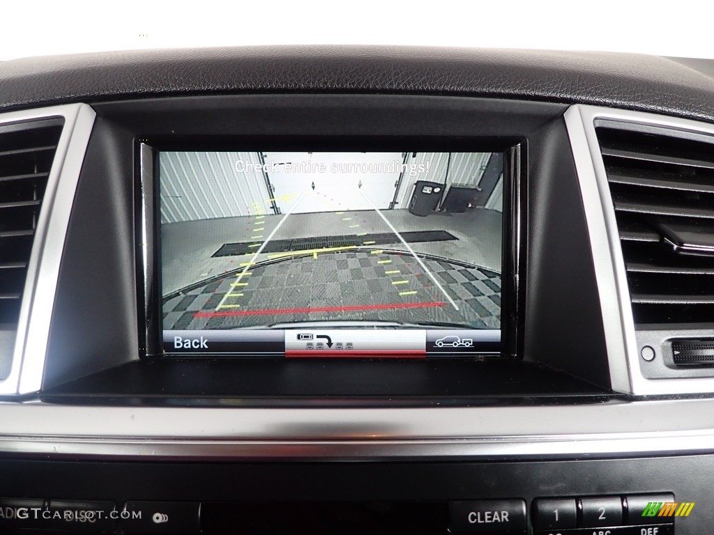2014 ML 350 4Matic - Black / Black photo #4