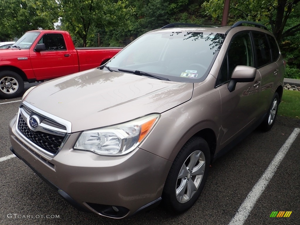 2014 Forester 2.5i Limited - Burnished Bronze Metallic / Black photo #1