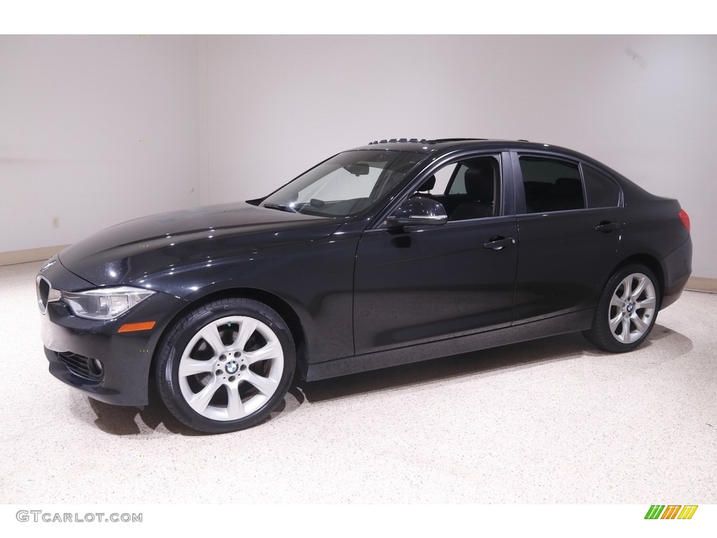 2015 3 Series 328i xDrive Sedan - Black Sapphire Metallic / Black photo #3