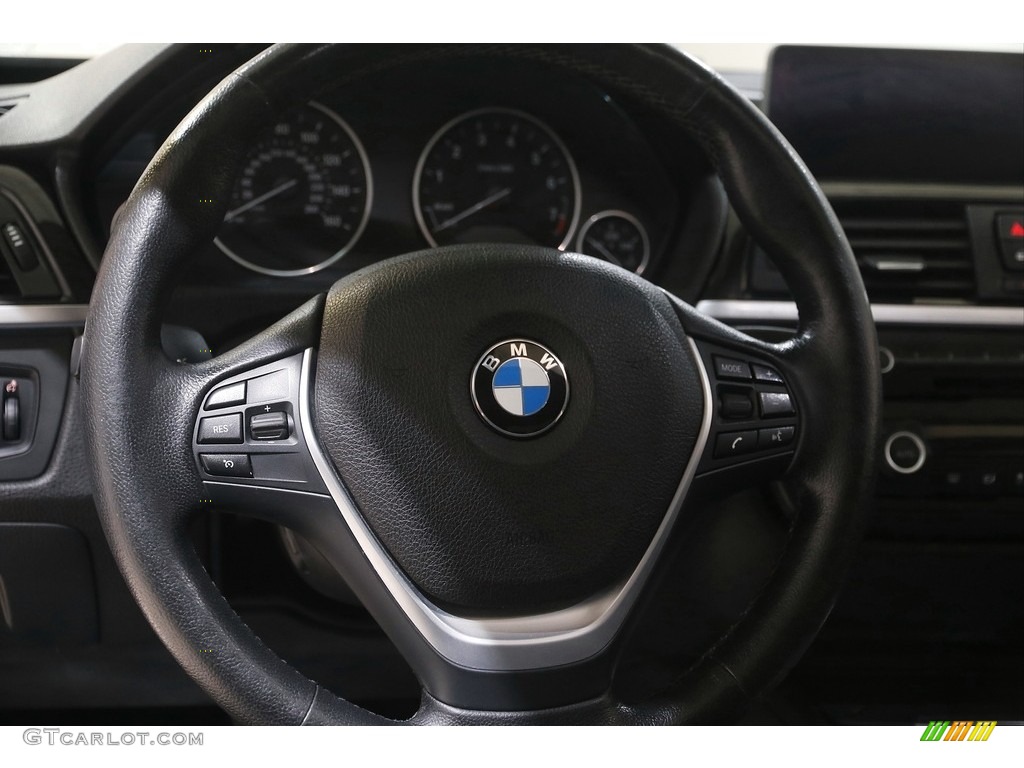 2015 3 Series 328i xDrive Sedan - Black Sapphire Metallic / Black photo #7