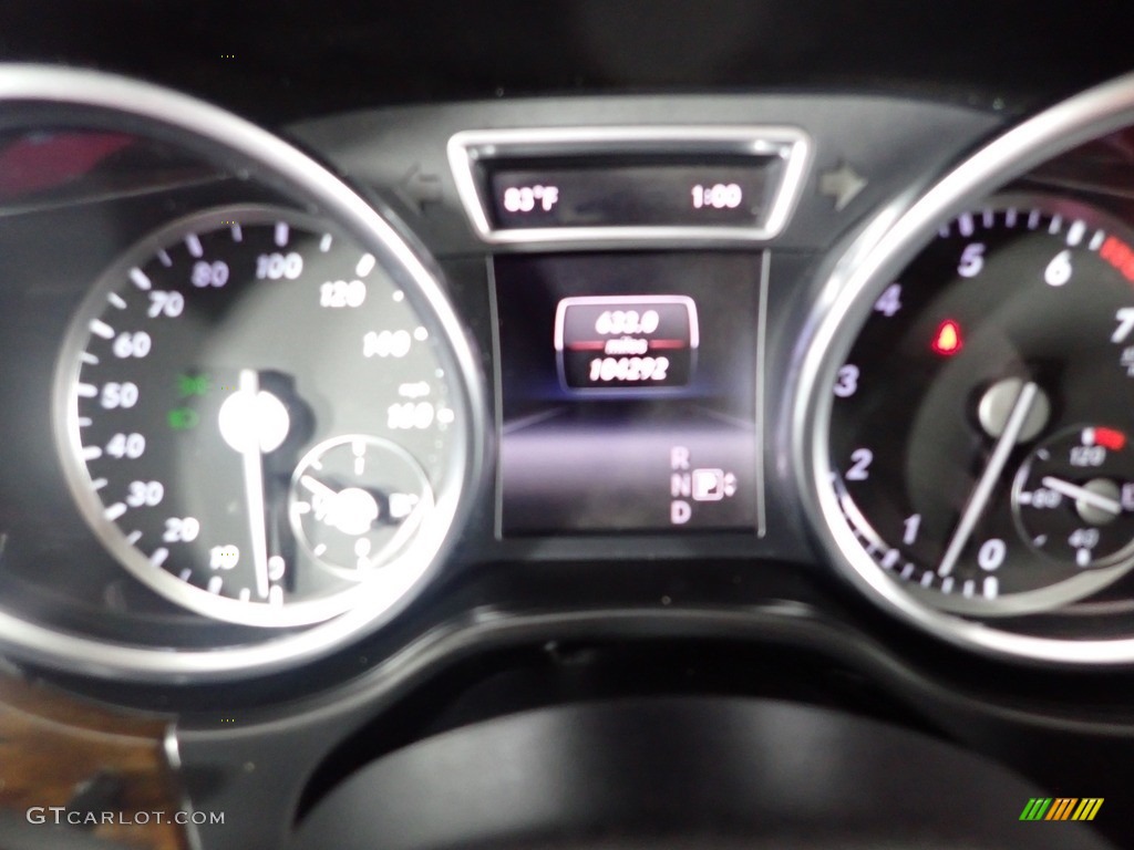 2014 ML 350 4Matic - Black / Black photo #21