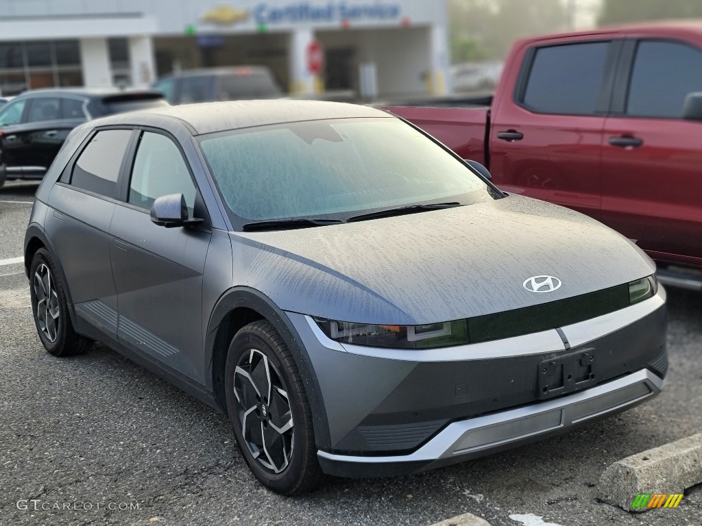 Shooting Star Matte 2022 Hyundai Ioniq 5 SEL AWD Exterior Photo #144759087