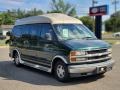 2001 Forest Green Metallic Chevrolet Express 1500 Passenger Conversion Van  photo #2