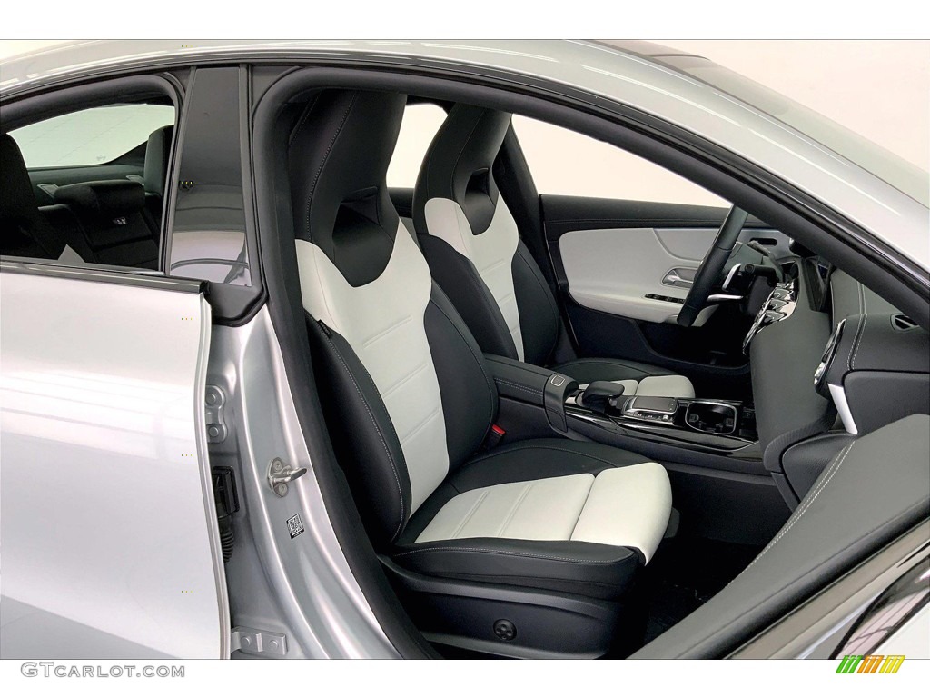 Neva Gray/Black Interior 2022 Mercedes-Benz CLA AMG 35 Coupe Photo #144759705