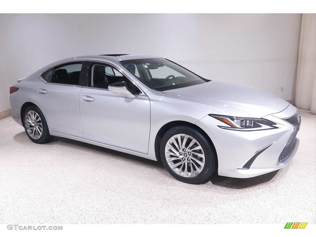 2021 ES 300h - Silver Lining Metallic / Black photo #1