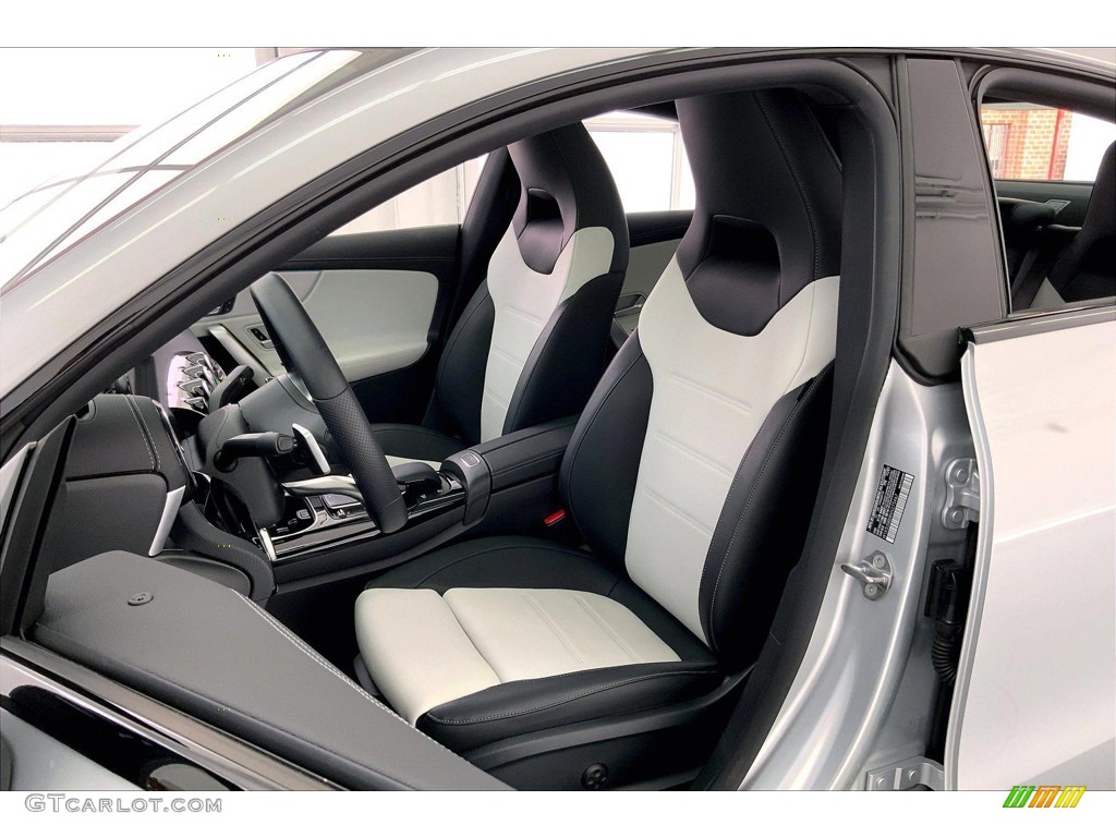 Neva Gray/Black Interior 2022 Mercedes-Benz CLA AMG 35 Coupe Photo #144760017