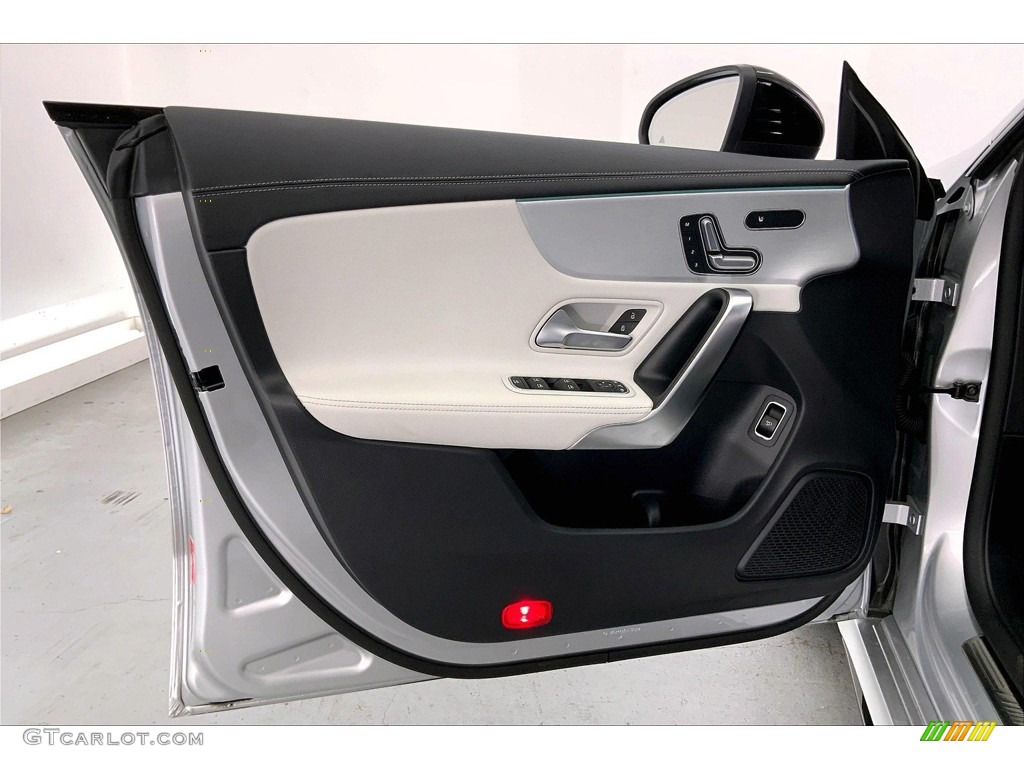 2022 Mercedes-Benz CLA AMG 35 Coupe Neva Gray/Black Door Panel Photo #144760227
