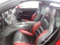 Ebony Black/Red Front Seat Photo for 2006 Chevrolet Corvette #144760236