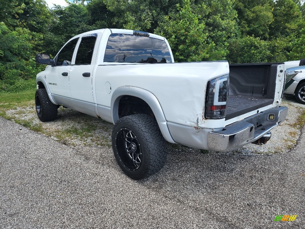 2003 Ram 3500 SLT Quad Cab 4x4 - Bright White / Dark Slate Gray photo #8