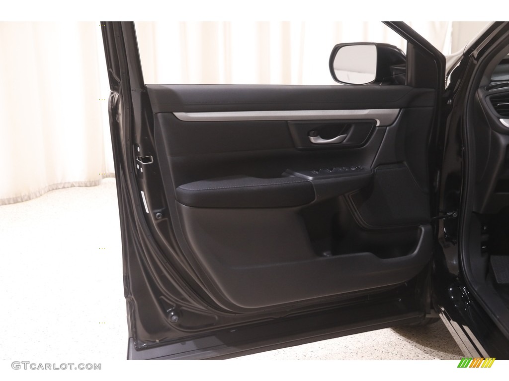 2018 CR-V LX - Crystal Black Pearl / Black photo #4
