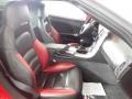 Ebony Black/Red Front Seat Photo for 2006 Chevrolet Corvette #144760362