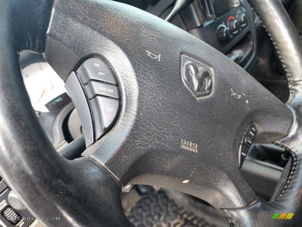 2003 Ram 3500 SLT Quad Cab 4x4 - Bright White / Dark Slate Gray photo #13