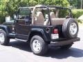 1999 Black Jeep Wrangler Sahara 4x4  photo #8
