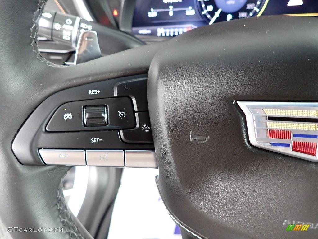 2022 Cadillac CT5 V-Series AWD Sedona Sauvage Steering Wheel Photo #144760866