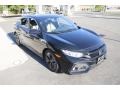 Crystal Black Pearl - Civic EX Hatchback Photo No. 3