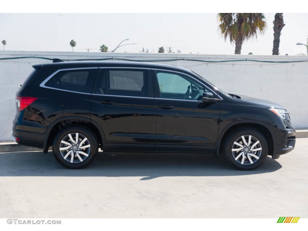 Crystal Black Pearl 2019 Honda Pilot EX-L Exterior Photo #144761439
