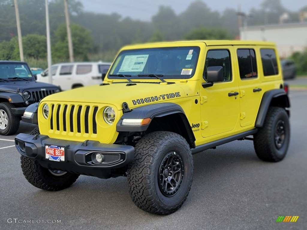 High Velocity 2022 Jeep Wrangler Unlimited High Tide 4x4 Exterior Photo #144761559