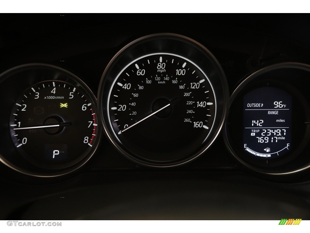 2016 CX-5 Touring AWD - Titanium Flash Mica / Black photo #8