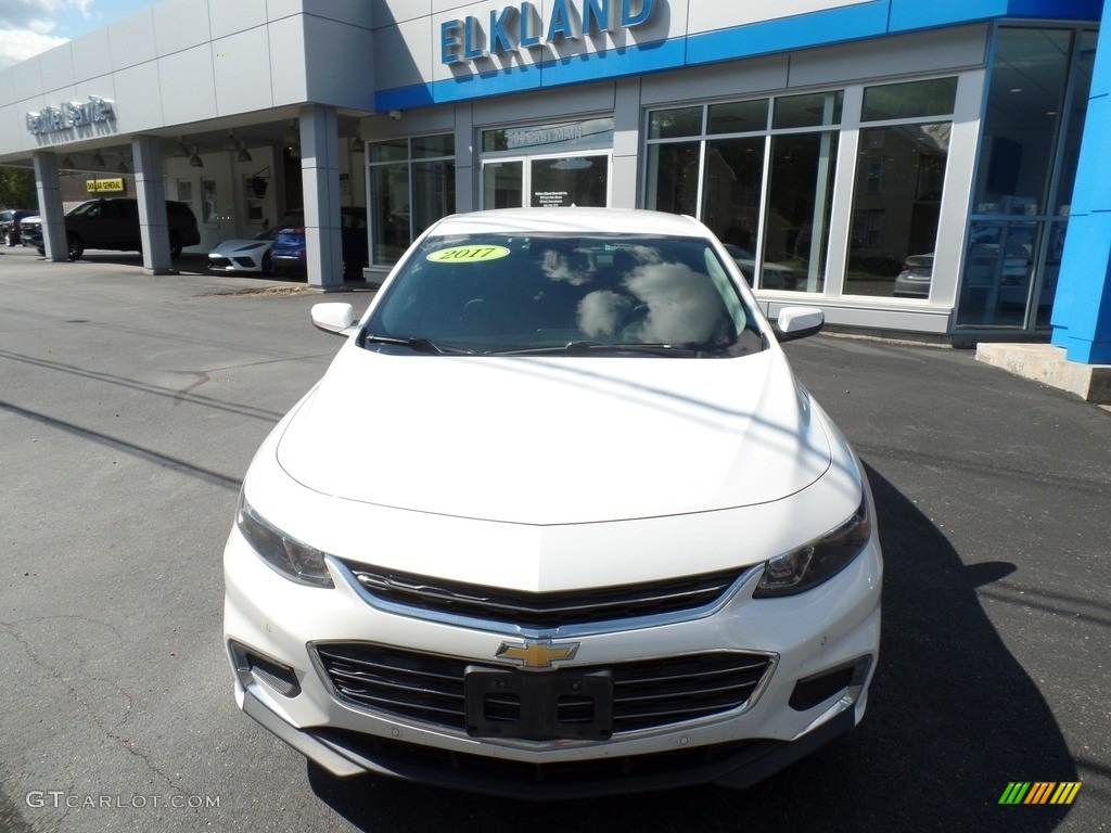 2017 Malibu Hybrid - Iridescent Pearl Tricoat / Jet Black photo #2