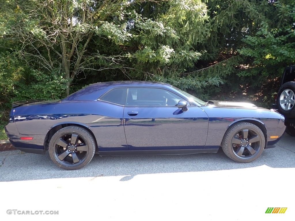 2014 Challenger R/T - Jazz Blue Pearl Coat / Dark Slate Gray photo #2