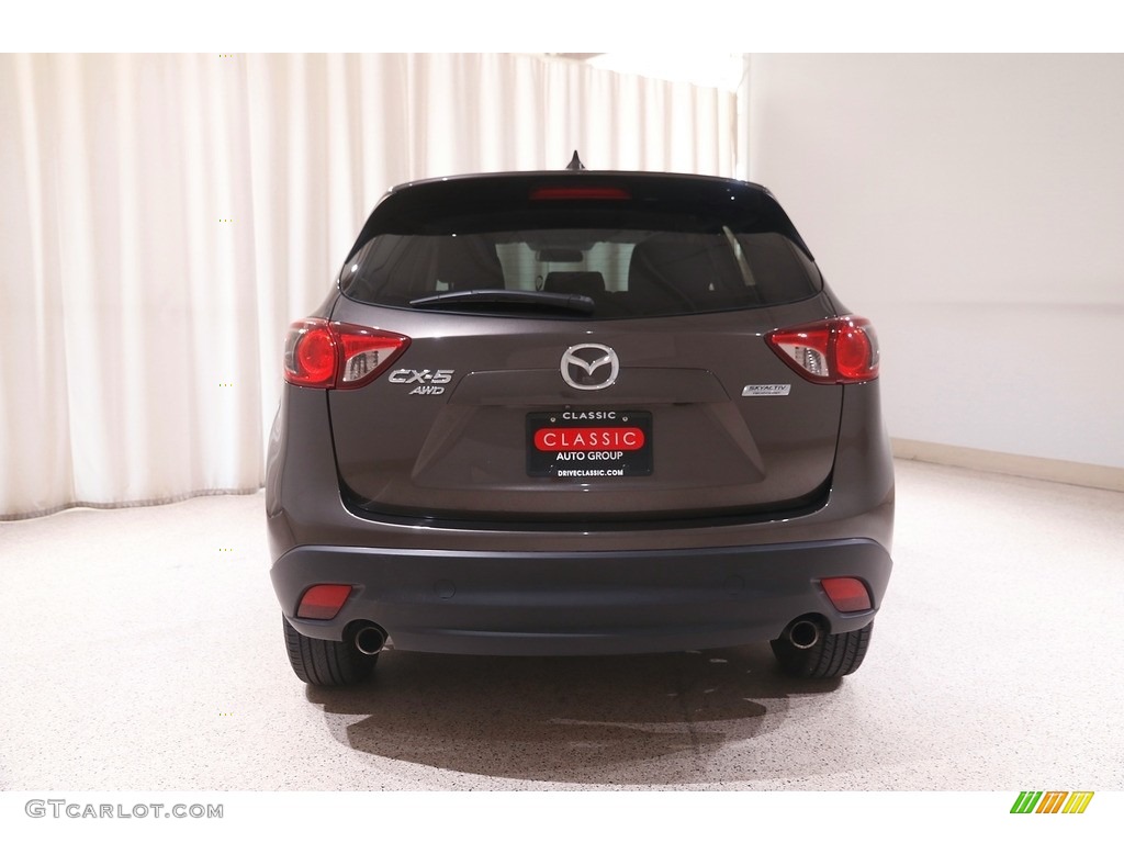 2016 CX-5 Touring AWD - Titanium Flash Mica / Black photo #17