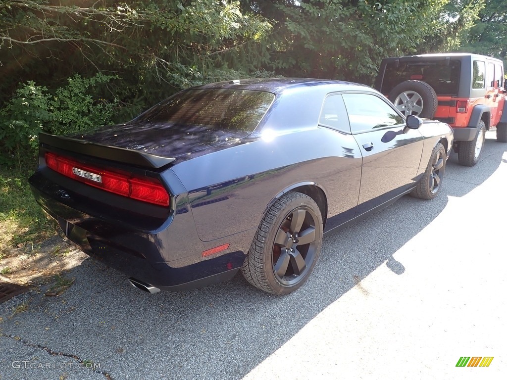 2014 Challenger R/T - Jazz Blue Pearl Coat / Dark Slate Gray photo #3