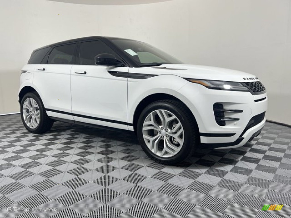 Fuji White 2023 Land Rover Range Rover Evoque SE R-Dynamic Exterior Photo #144762519
