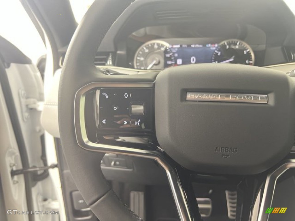 2023 Land Rover Range Rover Evoque SE R-Dynamic Cloud Steering Wheel Photo #144762606