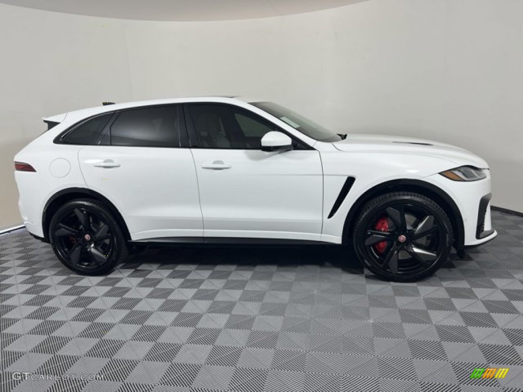 Fuji White 2023 Jaguar F-PACE SVR Exterior Photo #144762915