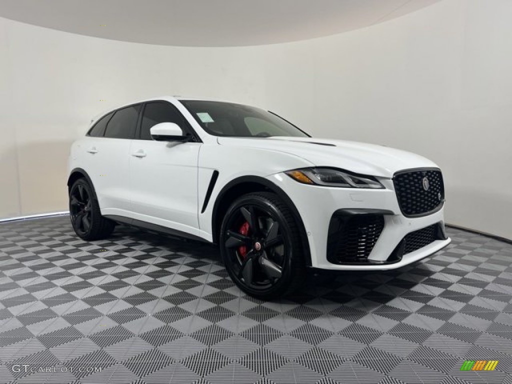 Fuji White 2023 Jaguar F-PACE SVR Exterior Photo #144762927