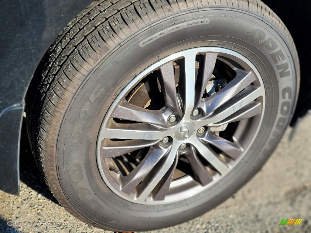 2019 QX60 Luxe AWD - Black Obsidian / Graphite photo #4
