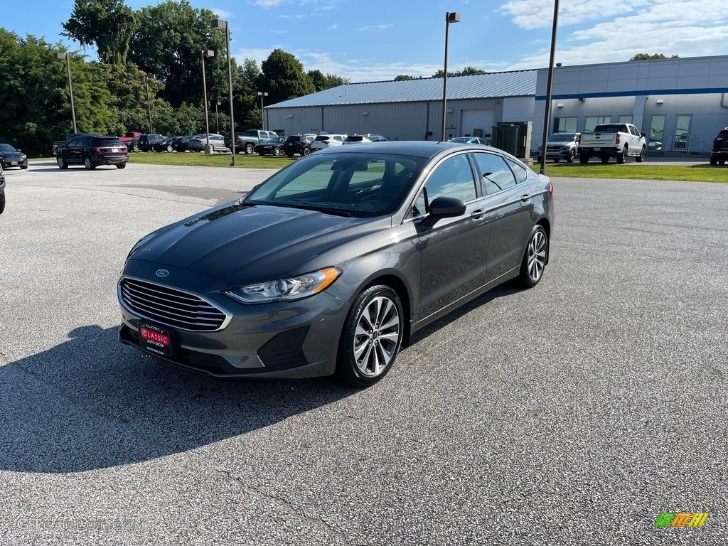Magnetic 2019 Ford Fusion SE AWD Exterior Photo #144763158