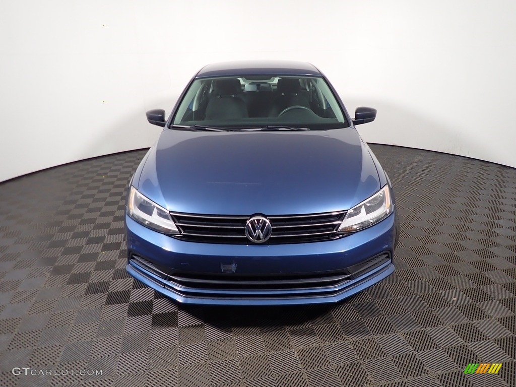 2016 Jetta S - Silk Blue Metallic / Titan Black photo #4