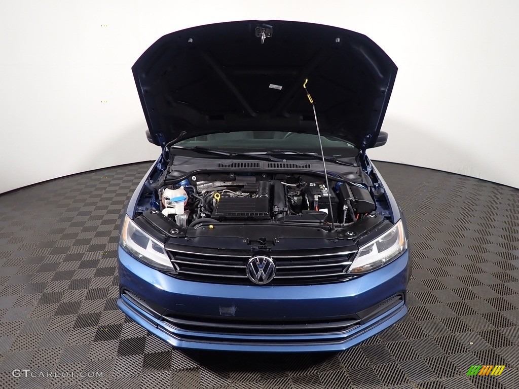 2016 Jetta S - Silk Blue Metallic / Titan Black photo #5