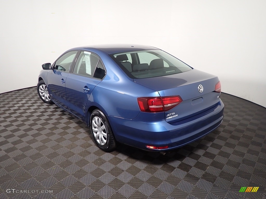 2016 Jetta S - Silk Blue Metallic / Titan Black photo #10