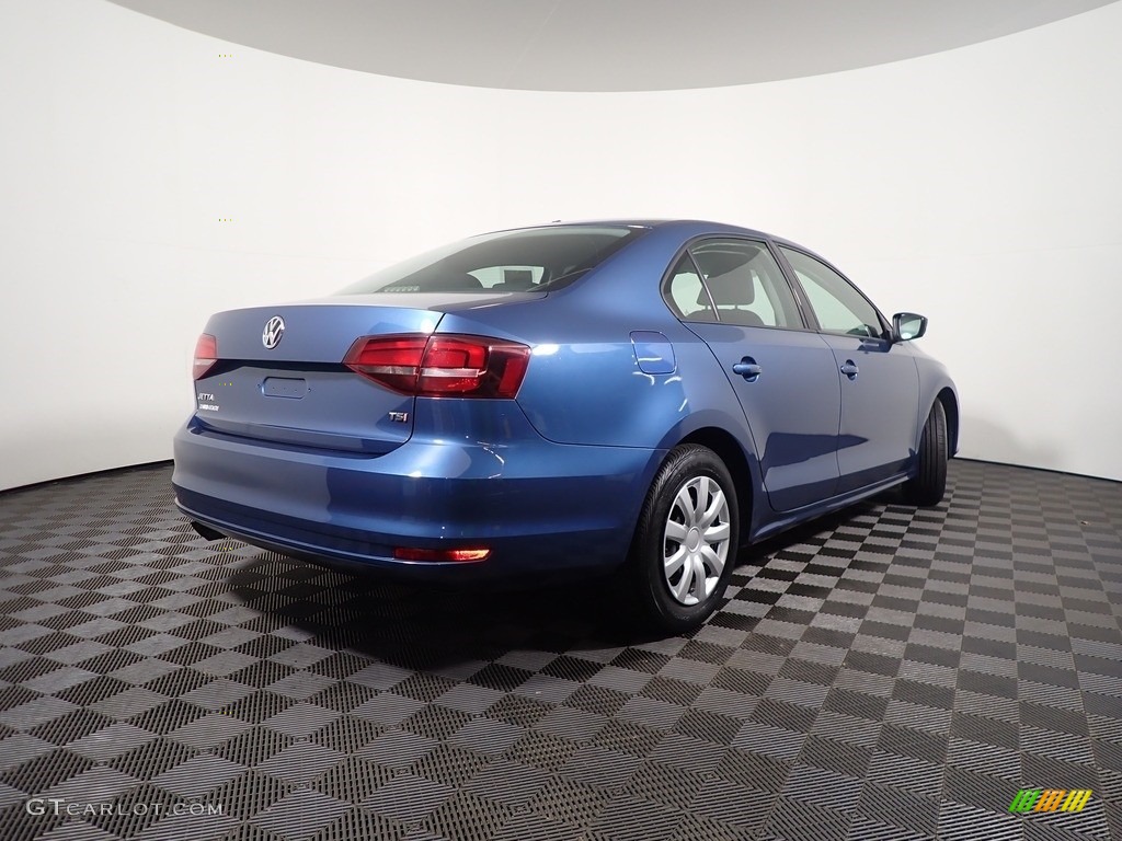 2016 Jetta S - Silk Blue Metallic / Titan Black photo #14