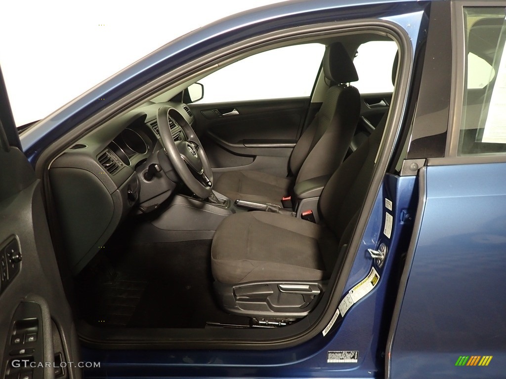2016 Jetta S - Silk Blue Metallic / Titan Black photo #18
