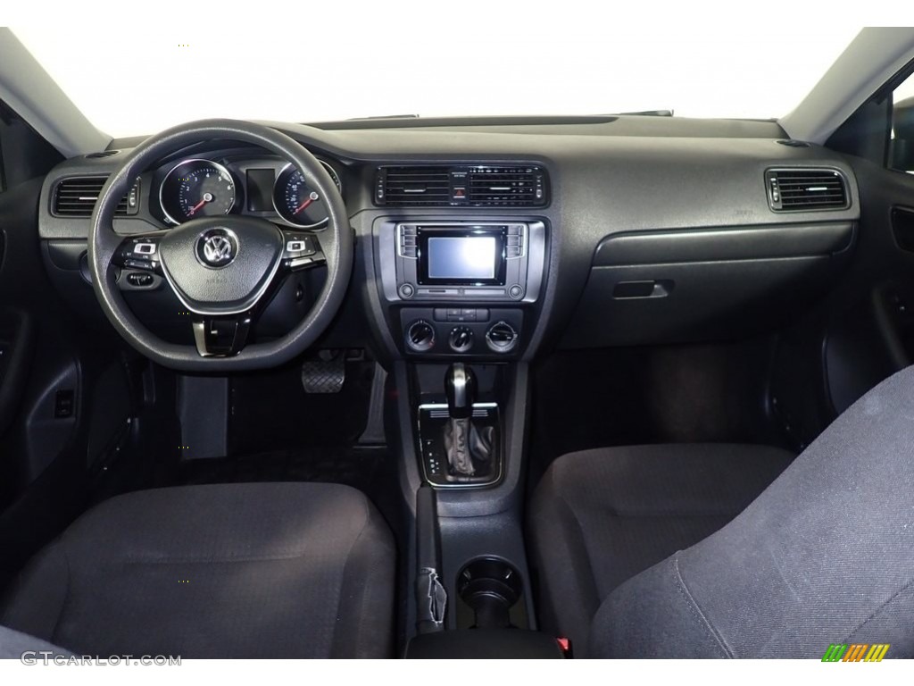 2016 Jetta S - Silk Blue Metallic / Titan Black photo #20