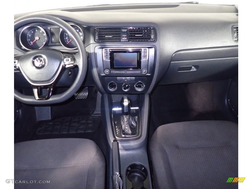 2016 Jetta S - Silk Blue Metallic / Titan Black photo #21