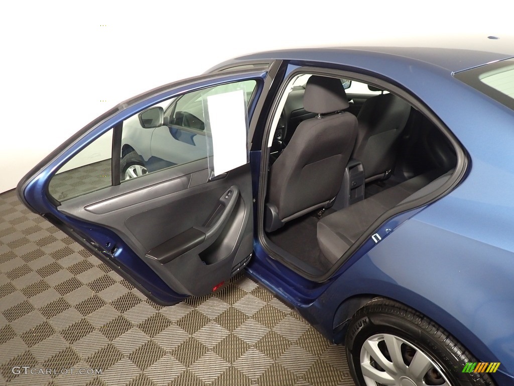 2016 Jetta S - Silk Blue Metallic / Titan Black photo #29