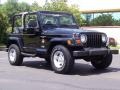 1999 Black Jeep Wrangler Sahara 4x4  photo #18