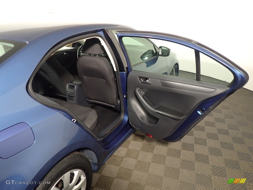 2016 Jetta S - Silk Blue Metallic / Titan Black photo #31
