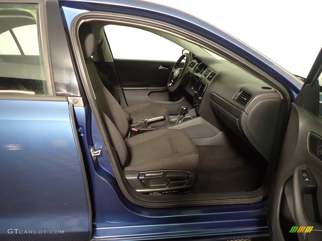 2016 Jetta S - Silk Blue Metallic / Titan Black photo #34