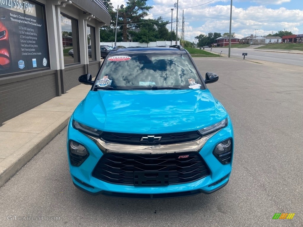 2021 TrailBlazer RS - Oasis Blue / Jet Black photo #8