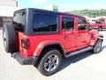 2020 Firecracker Red Jeep Wrangler Unlimited Sahara 4x4  photo #6