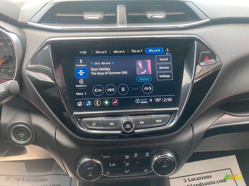 2021 TrailBlazer RS - Oasis Blue / Jet Black photo #24