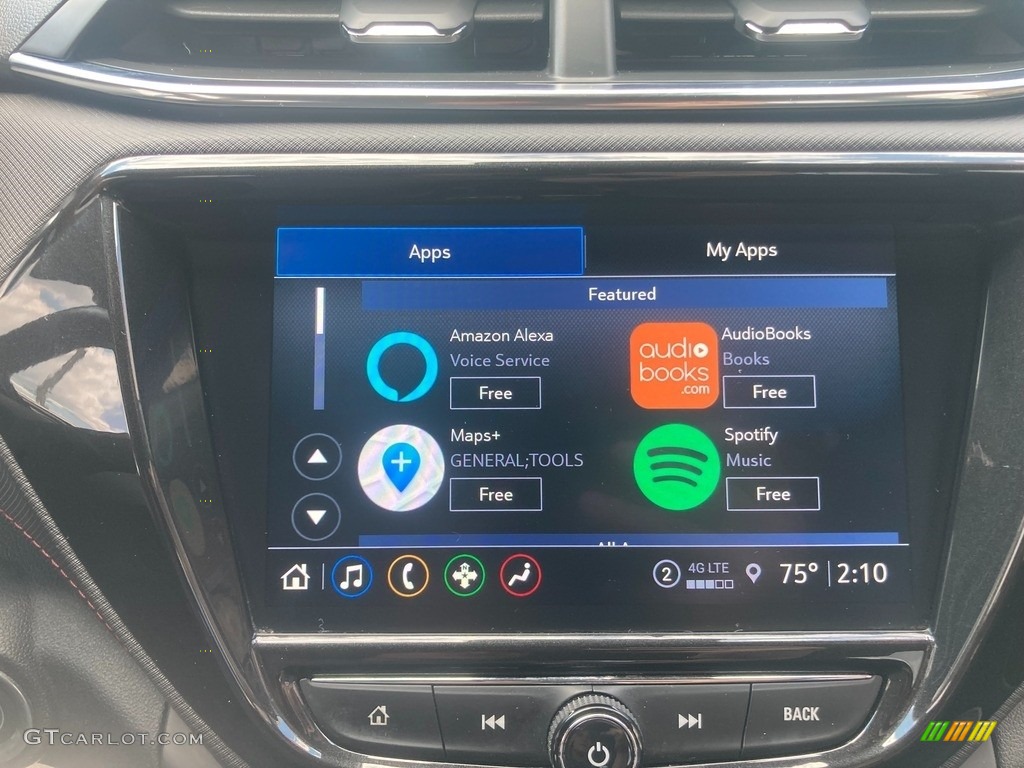 2021 TrailBlazer RS - Oasis Blue / Jet Black photo #26