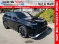 2022 Midnight Black Metallic Toyota Highlander XSE AWD  photo #1